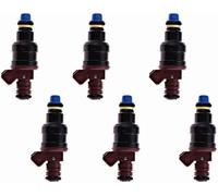 Accesorios 6 Piezas/Juego Boquilla de inyector de Combustible para automóvil 0280150931 Inyector de Combustible para Ford Ranger 4.0L 1993 1994 1995 1996