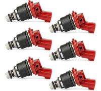 Accesorios 6 Piezas/Juego Boquilla de inyector de Combustible para automóvil 16600-96E00 para Nissan 300ZX 3.0L V6 1993 1994 1995 1996 842-18114 A46-00