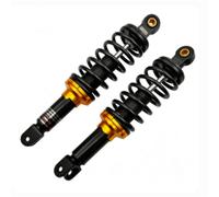 Accesorios absorbentes Durable Absorbe El Temblor Con Eficacia 235 265 300mm Motocicleta Scooter Amortiguadores Traseros Para Yamaha JOG50 JOG90(Black 280mm)
