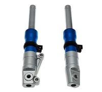 Accesorios absorbentes Moto E-Scooter 27 Core 310mm/370mm Motocicleta Suspensión Duradera Amortiguador De Impacto Frontal Para Honda DIO AF18-28(310mm Blue)