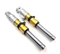 Accesorios absorbentes Suspensión Para Motocicleta, Amortiguador De Impacto Frontal 27 Núcleos, 310mm/370mm, Moto E-scooter Para Honda DIO AF18-28(370mm Gold)