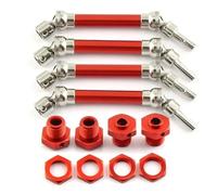 Accesorios Actualización RC para Arrma para Typhon 4X4 3S para Blx 550 Mega 1/8 RC Piezas Mejora Coche 4 Uds Eje Transmisión Delantero Trasero Metal Cvd Rueda Hexagonal