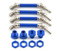 Accesorios Actualización RC para Arrma para Typhon 4x4 3s para Blx 550 Mega 4x4 1/8 4 Uds Eje De Transmisión Delantero Y Trasero Metal CVD con Piezas De Mejora Hexagonal De Rueda