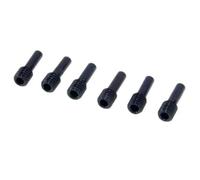 Accesorios Actualización RC para Axial AXA0286 RR10 Bomber AX90048 4WD 1/10 RC Piezas Mejora Coche Eje Tornillo Metal M4x2.5mm X 12mm 6P Decorativo