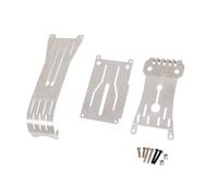 Accesorios Actualización RC para Tamiya para Hotshot II para Racing 1/10 RC Mejora De Coche Piezas Acero Inoxidable Protector Placa Deslizamiento Accesorios Chasis