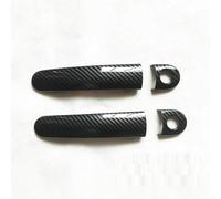 Accesorios Adecuados, Cubierta De Manija Puerta, Cubiertas Manijas Embellecedoras Para Polo Mk4 Mk5 6R, Fibra Carbono Imitación Plástico(Carbon B)