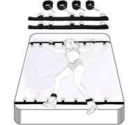 Accesorios ajustables B - D - S - N en la cama, fácil de llevar cinturón de cabecera - adecuado para diferentes ocasiones