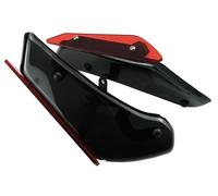Accesorios Alerones Laterales Deportivos Downforce Deflectores Aerodinámicos para Suzuki para GSXR600 para GSXR750 2011-2022 Alerones Delanteros Motocicleta(Rojo)