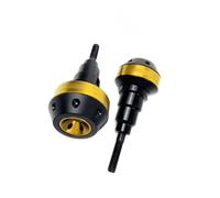 Accesorios Anticaída para Motocicleta Protección contra Caídas Deslizador De Cuadro Choques para MT09 2014-2022 Marco Deslizadores(Yellow)