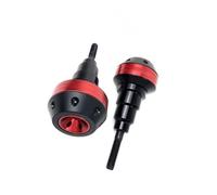 Accesorios Anticaída para Motocicleta Protección contra Caídas Deslizador De Cuadro Choques para MT09 2014-2022 Marco Deslizadores(Red)