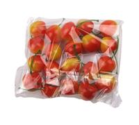 Accesorios artificiales de simulación de fresa naranja para decoración del hogar