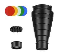 Accesorios avanzados de luz intermitente para estudios y fotografías al aire libre