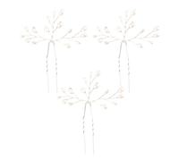 Accesorios capilares con perlas - Pack 3 Piezas Clip Elegante de,Horquillas para el Cabello de Boda | para Novia, Dama de, Graduación, Banquete, Viajes, Actividad, Evento