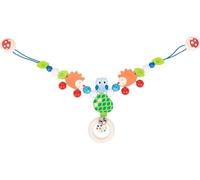 GOKI Accesorios para cochecito – Decoración con clips lechuza y erizo