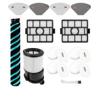Accesorios Cepillo Filtro para Shark PowerDetect IP3251EUT IP3251C IP3251 IP3252 DuoClean Anti Hair Wrap Plus Batería Piezas de Repuesto (12 unidades)