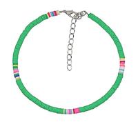 Accesorios Clay Anklet Boho Joyería Amistad Collar de cáscara de cáscara Polimón de Tobillera Hecha a Mano Clay
