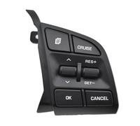 Accesorios coche Compatible con Hyundai para Tucson 2015-2019 96710D3500 Botones de control de crucero del volante Interruptores de botón de volumen remoto Accesorios para automóvil (Color : Right)