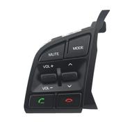 Accesorios coche Compatible con Hyundai para Tucson 2015-2019 96710D3500 Botones de control de crucero del volante Interruptores de botón de volumen remoto Accesorios para automóvil (Color : Left)