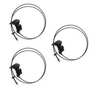 Accesorios coche Compatible Con Jeep Para Grand Para Cherokee 2005 2006 2007 2008, 2009 2010 55394495AB 3 Cables De Liberación Del Pestillo Del Capó Del Coche Con Manija