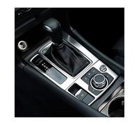 Accesorios Coche Interior para Mazda para Atenza 6 2014 2015 2016 2017 2018 Consola De Automóvil Panel Caja De Cambios Marco De Moldura Cubierta Adhesivo Tiras Adorno Coche Interior(Silver Gear Konb)