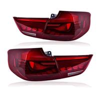Accesorios Coche Luces Traseras DRL Antiniebla Luz Freno Plug and Play para Serie 3 F34 GT 2013-2019 Luces Remolque(Full Set Red)