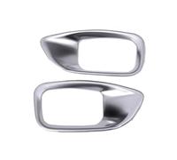 Accesorios Coche Para Jaguar Para XE XF Para F-PACE X761 Embellecedor De Marco Para Botón De Ajuste De Asiento De Automóvil Cubierta Decorativa Interior Accesorios(Matte Silver)