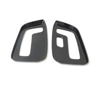 Accesorios Coche Para Mazda CX5 Para CX-5 KF Para CX-8 2017 2018 2019 2020 2021-2024 Embellecedor Cubierta Panel Botones Ajuste Asiento Automóvil Interior Accesorios(Carbon Fiber LHD)