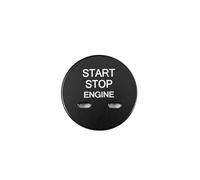 Accesorios Coche Para MG Para MG5 Para MG6 Para ZS Para HS Botón Arranque Con Un Botón Interruptor Encendido Anillo Decorativo Pegatinas Para Coche Interior Accesorios(Black Cover)