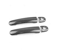 Accesorios coche Para VW Para Golf 4 Para Jetta Para B&ora MK4 1999-2004 Para P&assat B5 1997-2005 Cubiertas Manijas Puertas Exteriores Automóviles Decoración Piezas modificación(Carbon Texture 1)