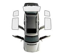 Accesorios Coche para VW para Touran MK2 5T 2015-2024 Accesorios Parasoles Parabrisas Visera Anti-UV Cubierta De Persiana Solar Piezas Interiores Coche Sun Shade(Rear Sunshades)