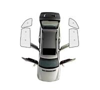 Accesorios Coche Parasoles para Coche Visera Parasol Cubierta para Ventanas Accesorios para Nissan para X Trail T33 para Rogue 2022 2023 2024 2025 Coche Sun Shade(Rear Windows)