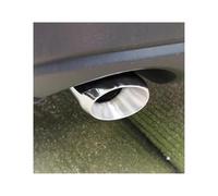 Accesorios Coche Piezas Garganta Cola Para Mazda Cx30 2021 2022 2020-2023 Tubo Escape Boquilla De Cola Trasera Cubierta Del Silenciador Embellecedor(Silver 2 pcs)