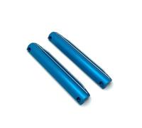 Accesorios Coche RC para MJX para Hyper GO 10208 1/10 Metal Izquierdo Derecho para Accesorios Protección Bordes Kit Actualización Modelo RC Crawler Coche Camión para Buggy(Blue)