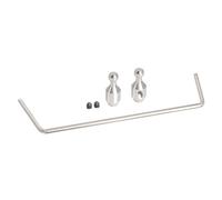 Accesorios Coche RC para Tamiya 1/10 58737 para Hotshot II 2024 Barra Equilibrio Metal RC Coche Eléctrico para Buggy Actualizaciones Accesorios(Silver)