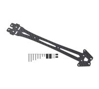 Accesorios Coche RC para Tamiya para TT-01 01 1/10 Placa De Soporte del Amortiguador Fibra Carbono Cubierta Superior Accesorios para Coche RC Piezas Actualización(Upper Deck)