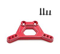 Accesorios Coche RC para Traxxas 4-Tec 1/10 Torre Amortiguador Delantera Metálica Coches RC Camiones Vehículos Todoterreno Orugas Piezas Accesorios Mejoras Reemplazos(Red)