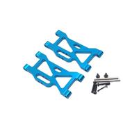Accesorios Coche RC para Weili 104001 104002 1/10 Mejora Modificación Metal Delantera para Coche Control Remoto con Brazo Oscilante Accesorios(Blue)