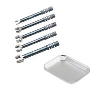 Accesorios Coche RC para WLtoys K989 MN38 1/10 1/16 Juego Llaves 3/4/5/5.5/6mm Herramienta Ajuste del Tensor La Barra Amarre Coche RC Extremo Abierto(Gray)
