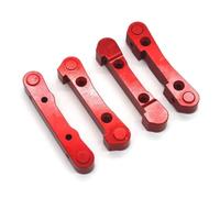 Accesorios Coche RC para ZD MT16 BX12 RX12 X12S P12 para Gladiator 1/14 JIUSI MT14R PT14R Códigos Brazo Delantero Y Trasero Metal Coche RC Carreras Accesorios(Red)