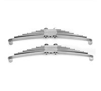 Accesorios Coches RC Compatible con Tamiya 1/14 RC Tractor Remolque Camión Coche Piezas De Actualización 1 Par Suspensión Delantera Acero para Hoja para Resorte