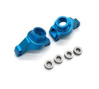 Accesorios Coches RC Compatible con Tamiya Fighter NXGEN DT04 58741 Accesorios De Mejora para Coche RC 1/10, Rueda Trasera Metálica para Asiento(Blue)