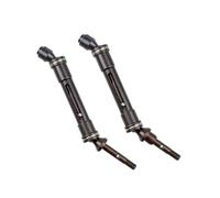 Accesorios Coches RC Compatible con Traxxas para Slash 4X4 1/10 Truck RC Pieza 2 Piezas Eje De Transmisión CVD Eje De Transmisión Delantero Y Trasero De Metal