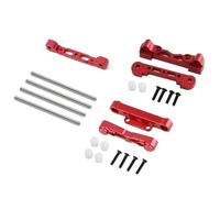 Accesorios coches RC Para Arrma 1/7 Para Felony Para Infraction 1/8 Para Kraton Para Outcast Para Typhon 6s Brazo Suspensión Delantero Trasero Metal Código Pin Piezas Actualización Coche RC(Red)