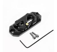 Accesorios coches RC Para Axial Para SCX10 Para Traxxas Para TRX4 1/8 1/10 Guía Cuerda Cabrestante Hawse Protector Carenado Y Gancho Remolque Piezas Mejora Coche Trepador De Control Remoto(Black)