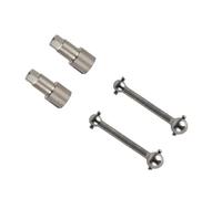 Accesorios coches RC Para LDRC AE86 A86 A86P LD1803 LD1801 A01 A02 1/18 Adaptador Para Cubo Hexagonal Rueda Delantera Eje Transmisión Trasero Piezas Actualización RC Accesorios(Rear Drive Shaft)