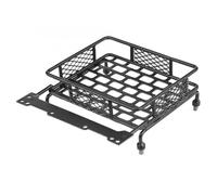Accesorios Coches RC para Tamiya CC01 CR01 D90 para SCX10 1/8 1/10 Bandeja Equipaje Acero Tamaño L/M/S Accesorio Actualización Portaequipajes Techo Piezas Coche Escalada RC Crawler(S)