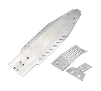 Accesorios Coches RC para Tamiya para BBX para BB-01 1/10 Acero Inoxidable para Chasis Armadura Placa De Deslizamiento Protector Eje RC Mejora Coche Accesorios Piezas(Size3)