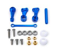 Accesorios Coches RC para Tamiya para CC01 1/10 Kit De Montaje Manivela Dirección Rodamiento Metal Coche Trepador Control Remoto Piezas Mejora Modificación Accesorios(Blue)