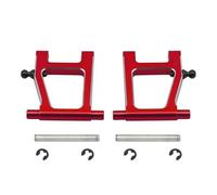 Accesorios Coches RC para Tamiya para TT01 1/10 RC, Piezas De Mejora Coche, Accesorios, Conjunto Brazo Suspensión Inferior Delantero Trasero Metal(Red,A)