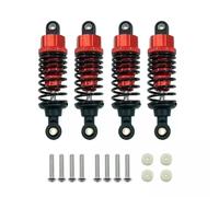 Accesorios Coches RC para Tamiya para TT02 TT02d M-05 M-06 1/10 RC Car Upgrade Parts 4 Piezas De Aleación Aluminio Amortiguadores Conjunto 60 Mm
